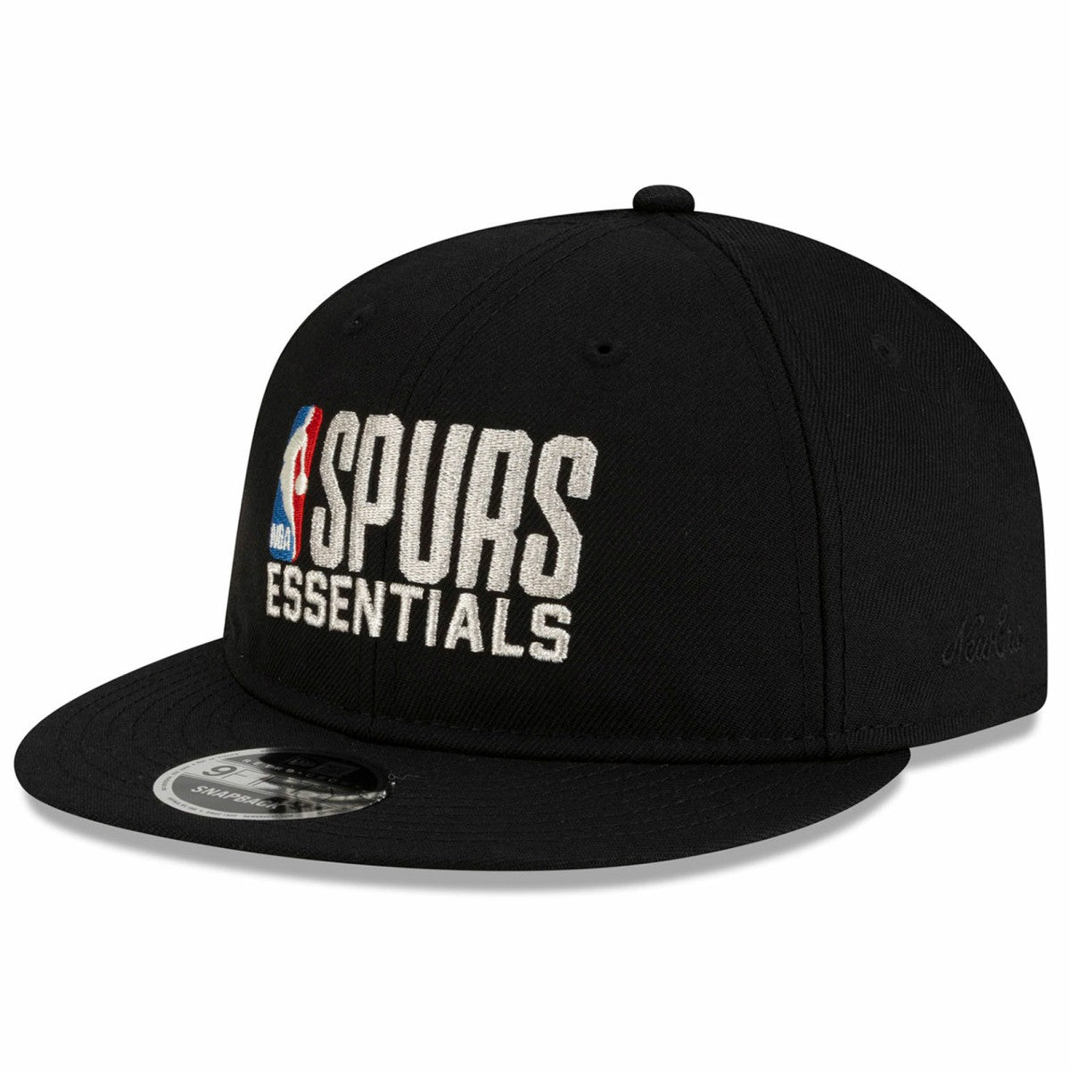 San Antonio Spurs Fear of God Unisex Essentials 9FIFTY Snapback Hat Black