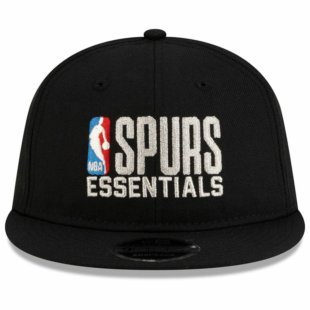 San Antonio Spurs Fear of God Unisex Essentials 9FIFTY Snapback Hat Black