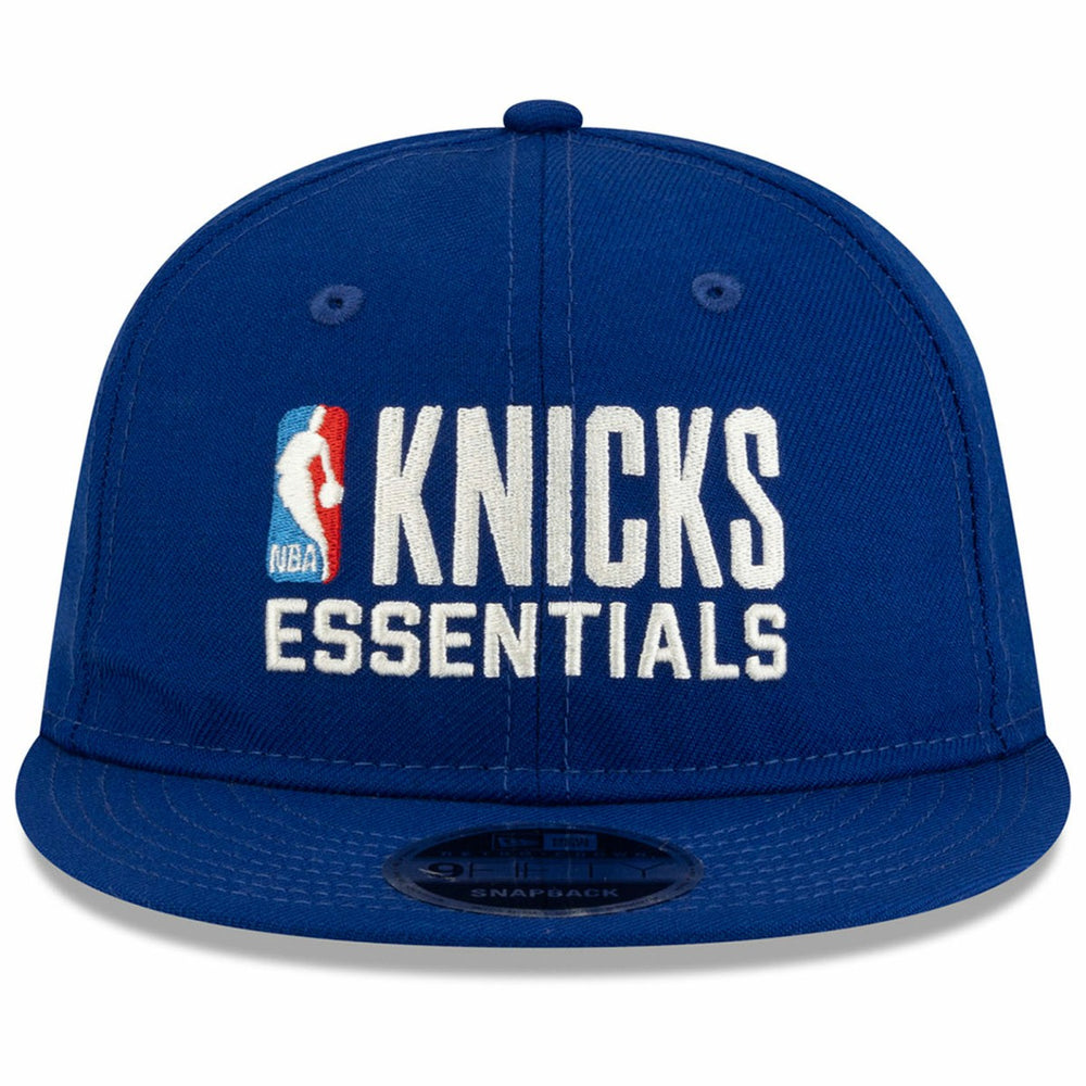 New York Knicks Fear of God Unisex Essentials 9FIFTY Snapback Hat Blue