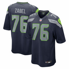 Grey Zabel Seattle Seahawks 2025 NFL Draft First Round Pick Game Jersey - College Navy - Nike