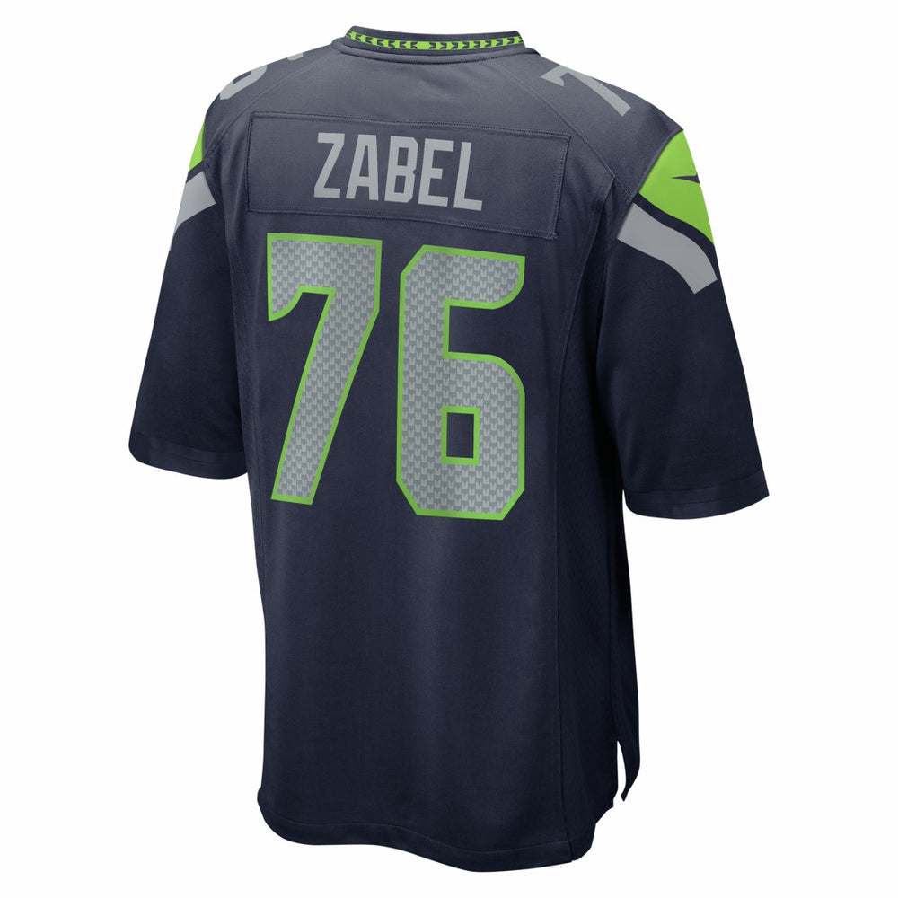 Grey Zabel Seattle Seahawks 2025 NFL Draft First Round Pick Game Jersey - College Navy - Nike