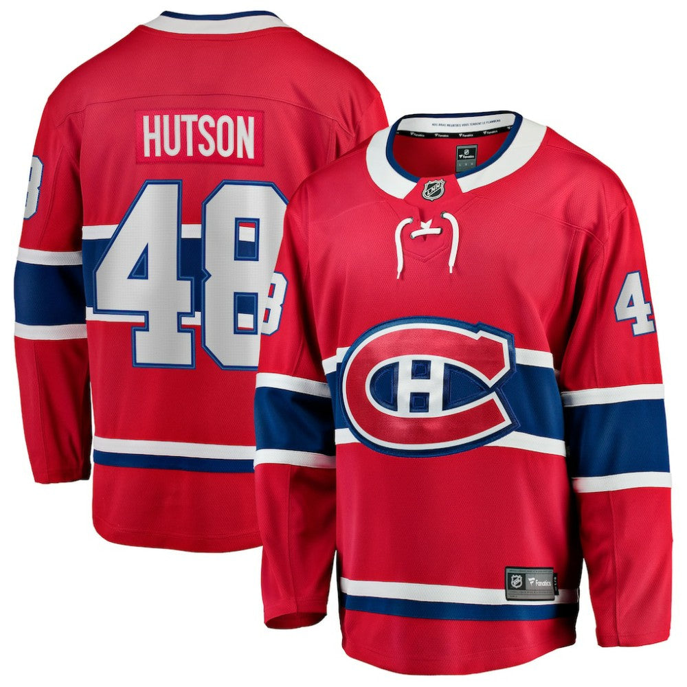Lane Hutson Montreal Canadiens Fanatics Home Breakaway Jersey - Red | Fanatics near me