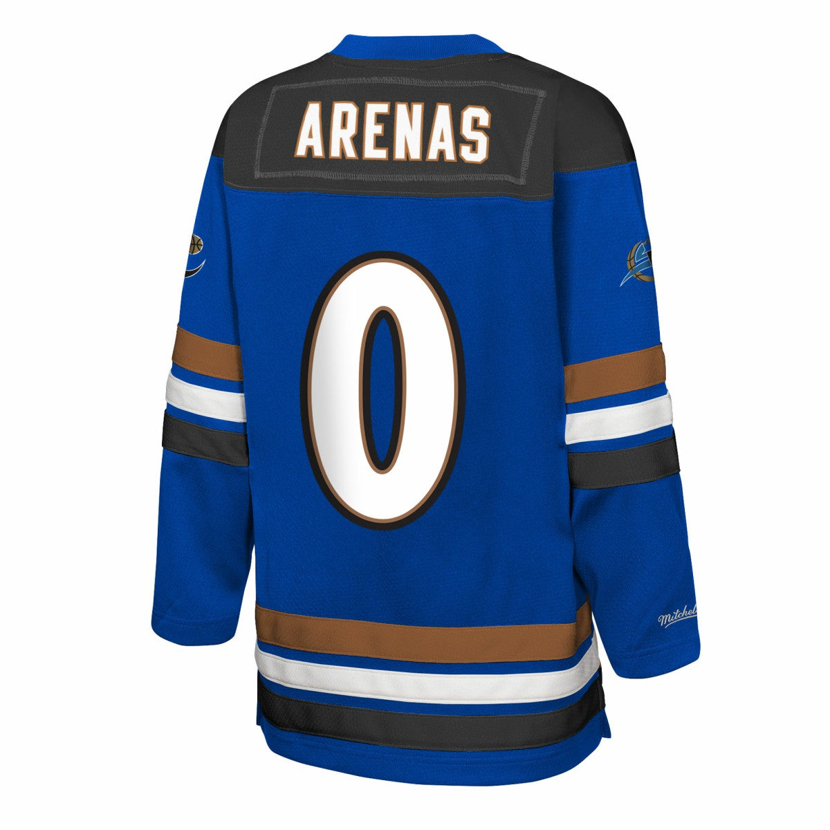 Mitchell & Ness Gilbert Arenas Washington Wizards Youth Maxxed Out 2.0 Fashion Hockey Jersey Blue