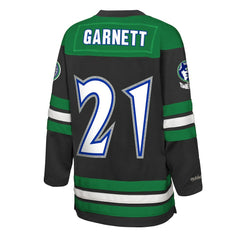 Mitchell & Ness Kevin Garnett Minnesota Timberwolves Youth Maxxed Out 2.0 Fashion Hockey Jersey Black