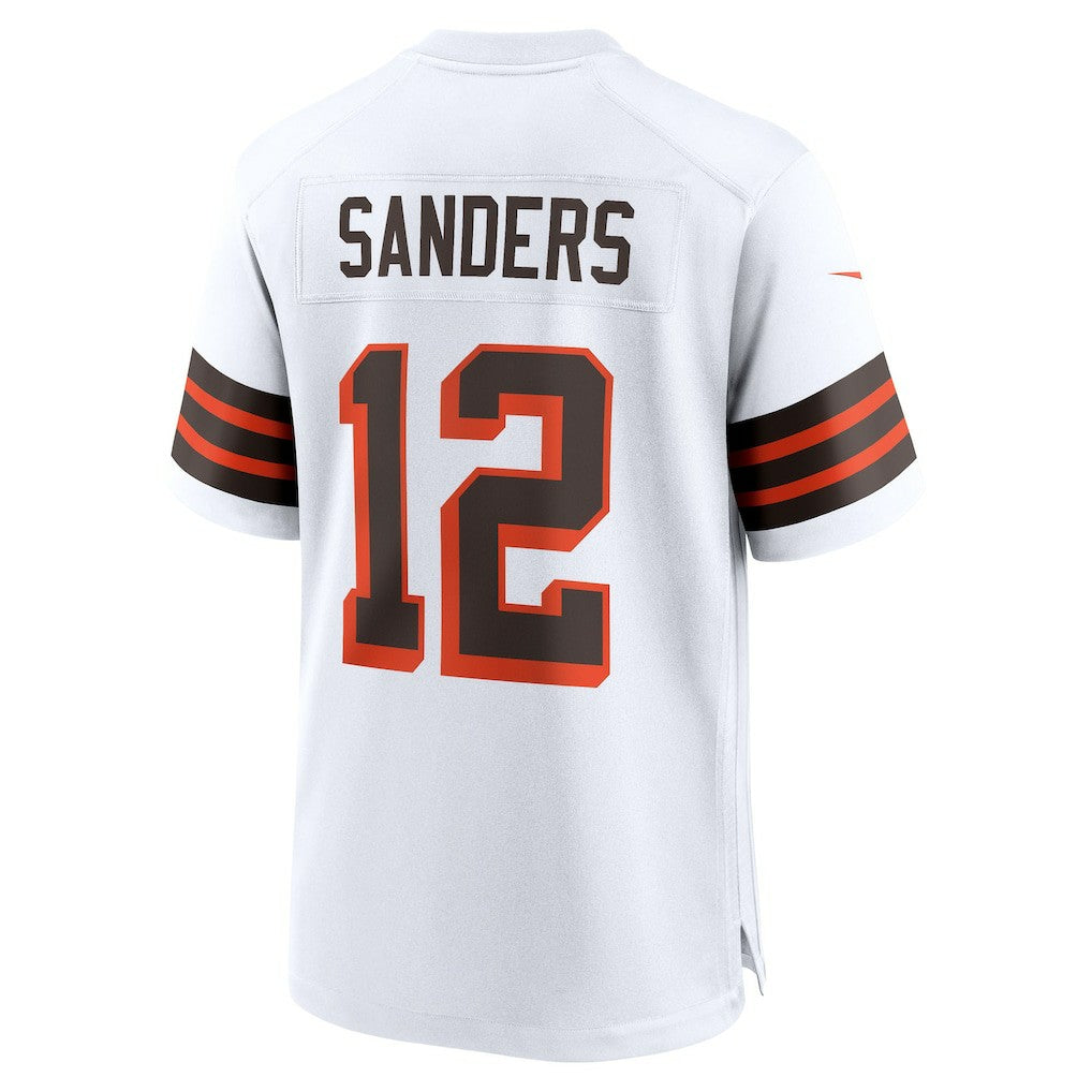 Shedeur Sanders Cleveland Browns 2025 NFL Draft 2nd Alternate Game Jersey - White - Nike