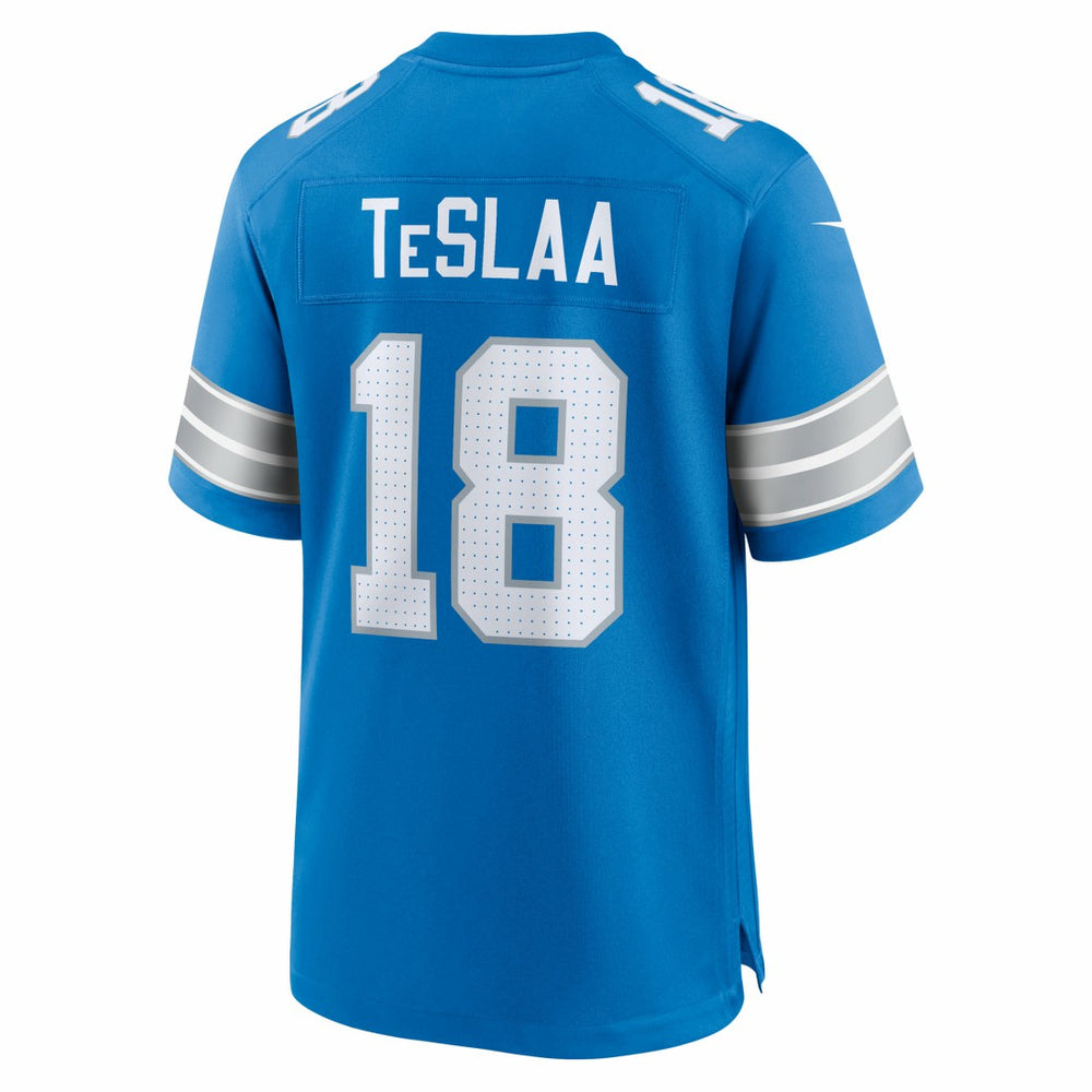Isaac TeSlaa Detroit Lions Game Player Jersey - Blue - Nike