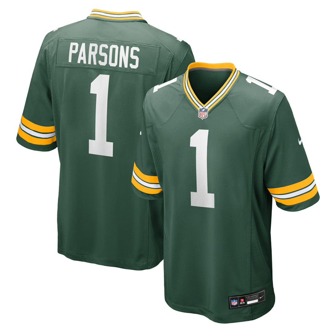 Micah Parsons Green Bay Packers Game Player Jersey - Green - Nike