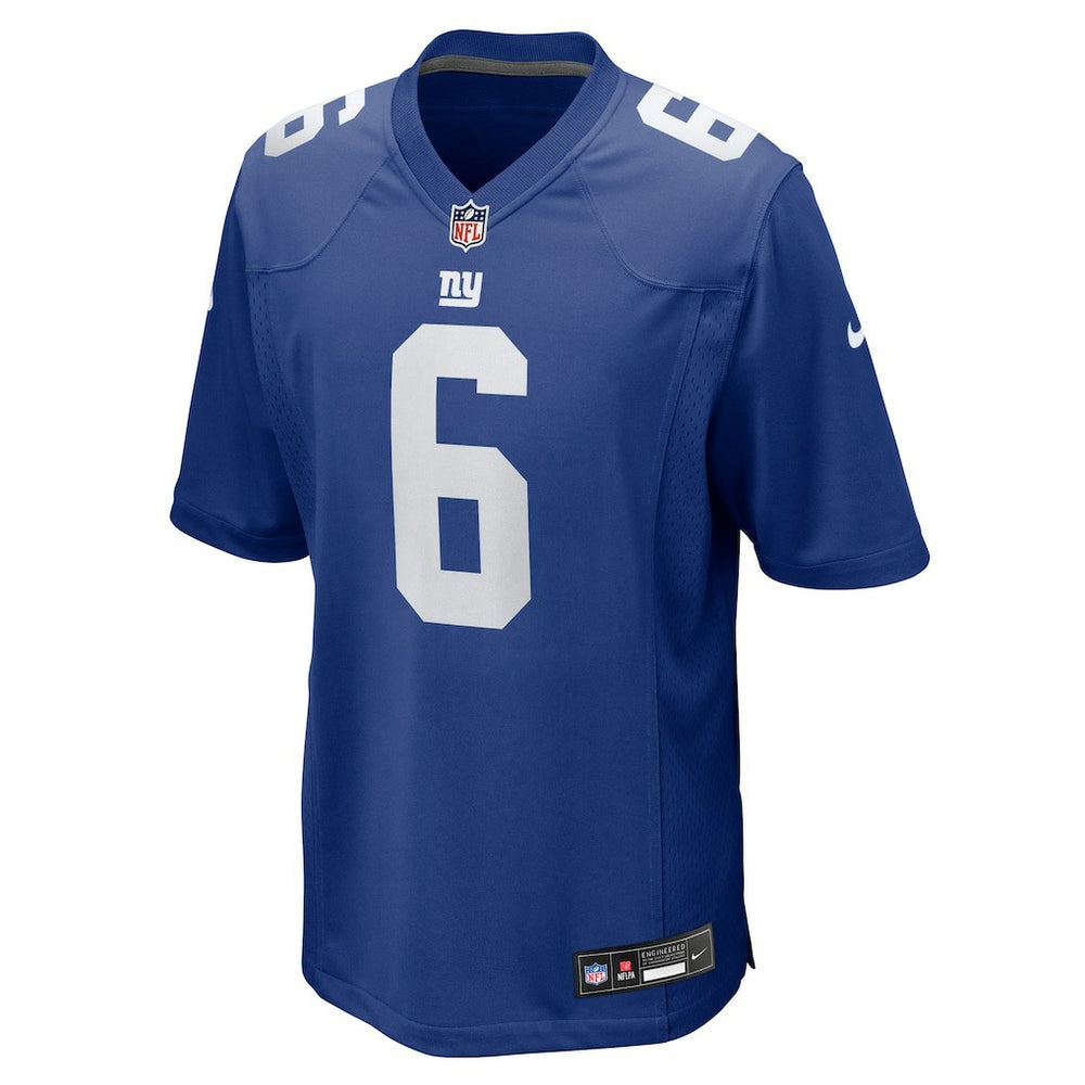 Jaxson Dart New York Giants 2025 NFL Draft First Round Pick Game Jersey - Royal - Nike