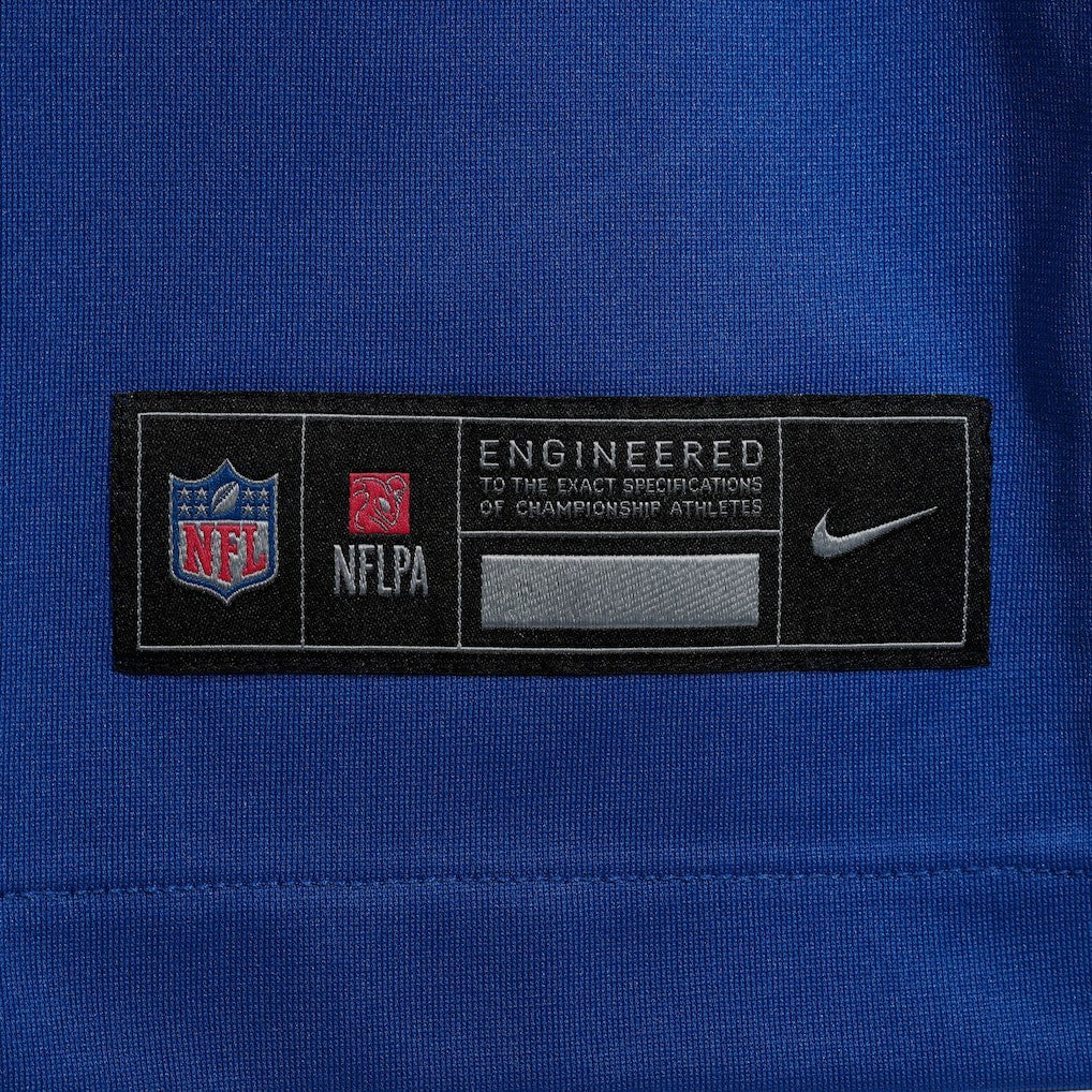 Jaxson Dart New York Giants 2025 NFL Draft First Round Pick Game Jersey - Royal - Nike