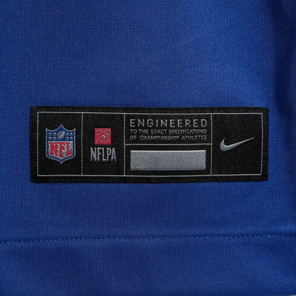 Jaxson Dart New York Giants 2025 NFL Draft First Round Pick Game Jersey - Royal - Nike