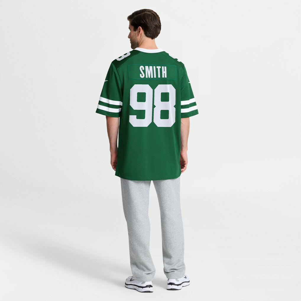 Mazi Smith New York Jets Team Game Jersey - Legacy Green - Nike
