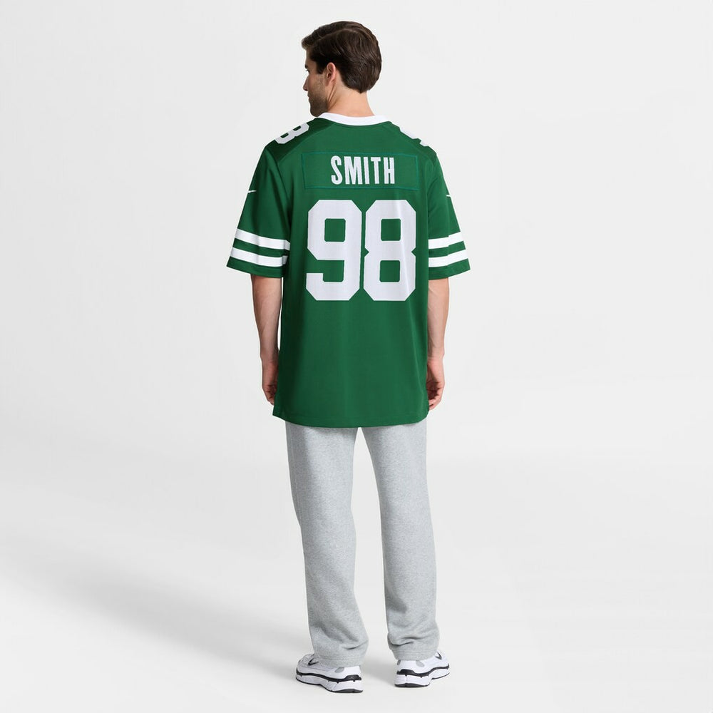 Mazi Smith New York Jets Team Game Jersey - Legacy Green - Nike