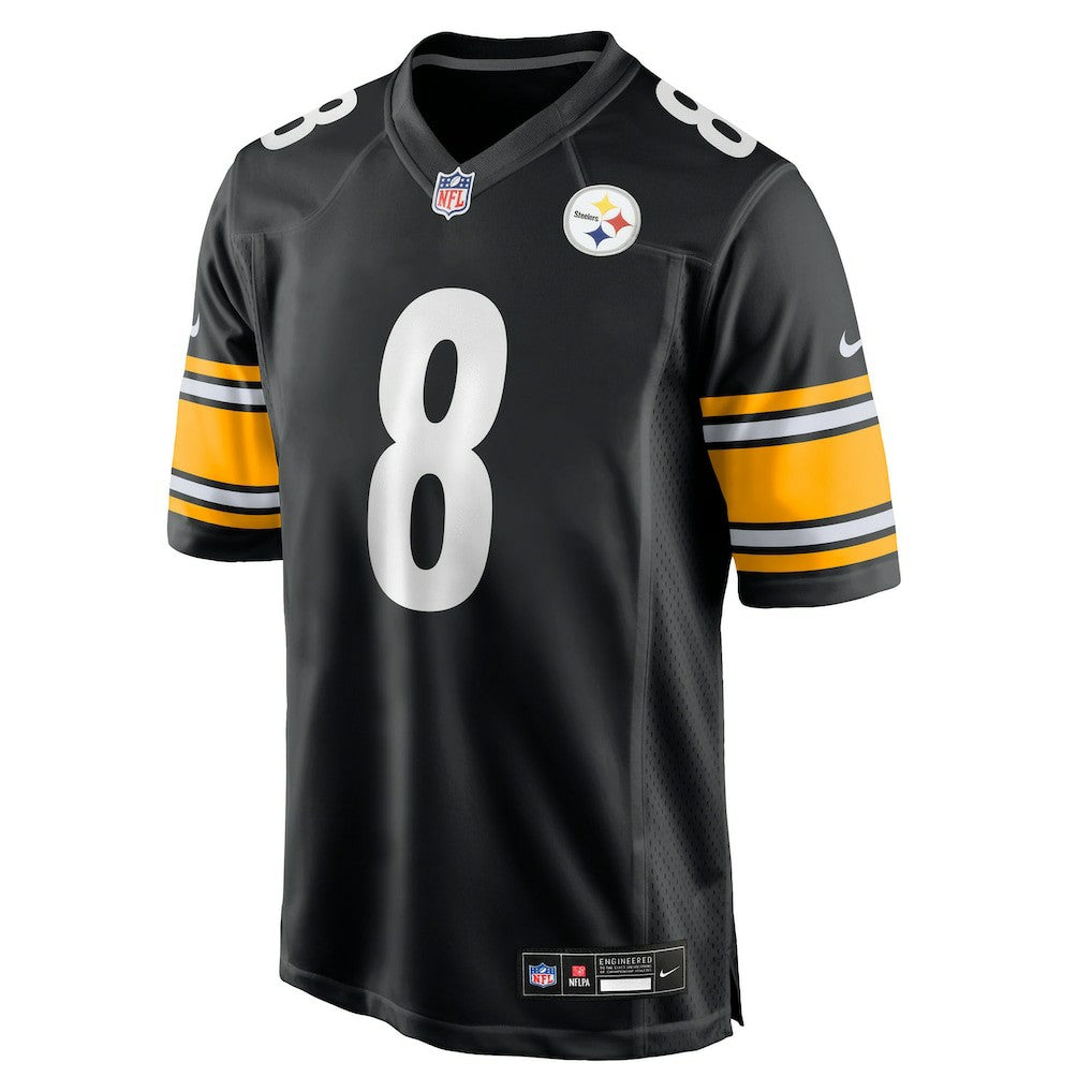 Aaron Rodgers Pittsburgh Steelers Game Jersey - Black - Nike