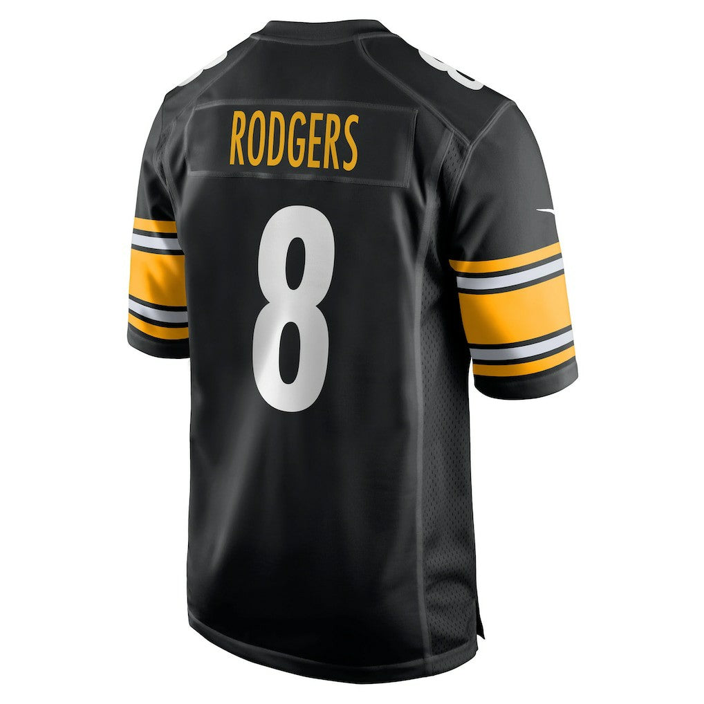 Aaron Rodgers Pittsburgh Steelers Game Jersey - Black - Nike