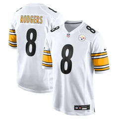 Aaron Rodgers Pittsburgh Steelers Game Jersey - White - Nike