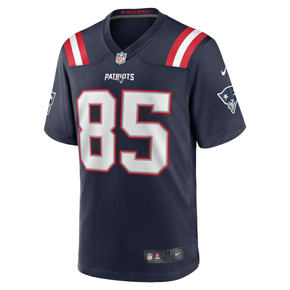 Hunter Henry New England Patriots Team Game Jersey - Navy - Nike