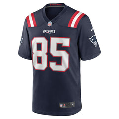 Hunter Henry New England Patriots Team Game Jersey - Navy - Nike