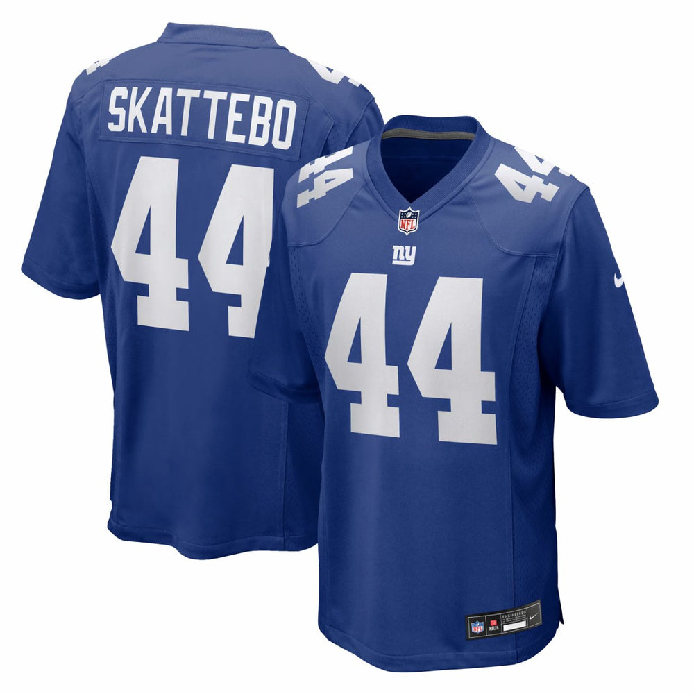 Cam Skattebo New York Giants Team Game Player Jersey - Royal - Nike