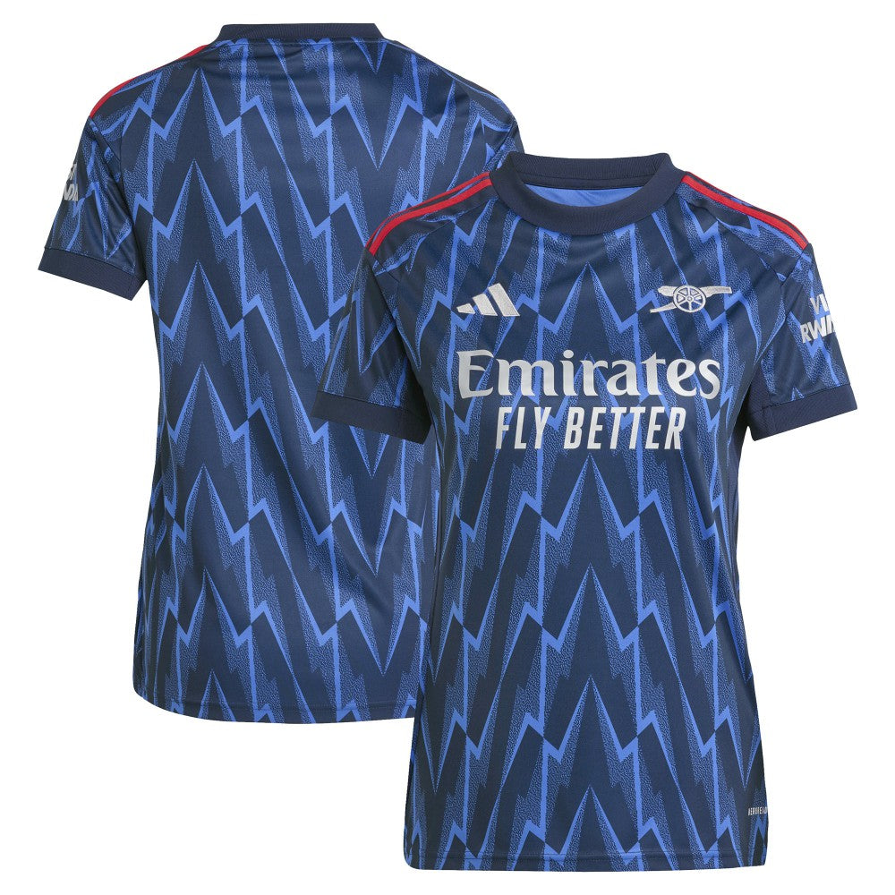 Adidas - Arsenal Women's 2025/26 Away Replica Jersey - Blue