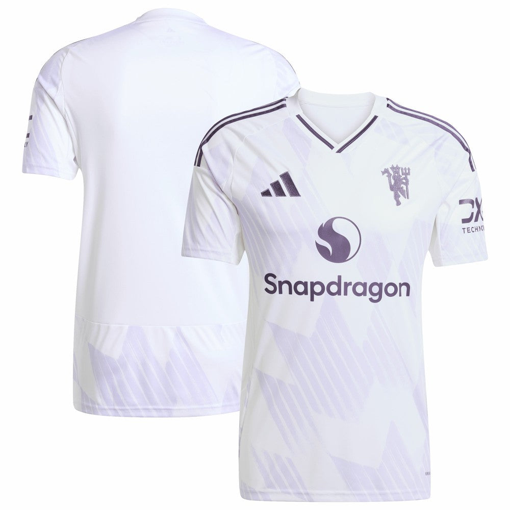 Adidas - Manchester United 2025/26 Away Replica Jersey - White