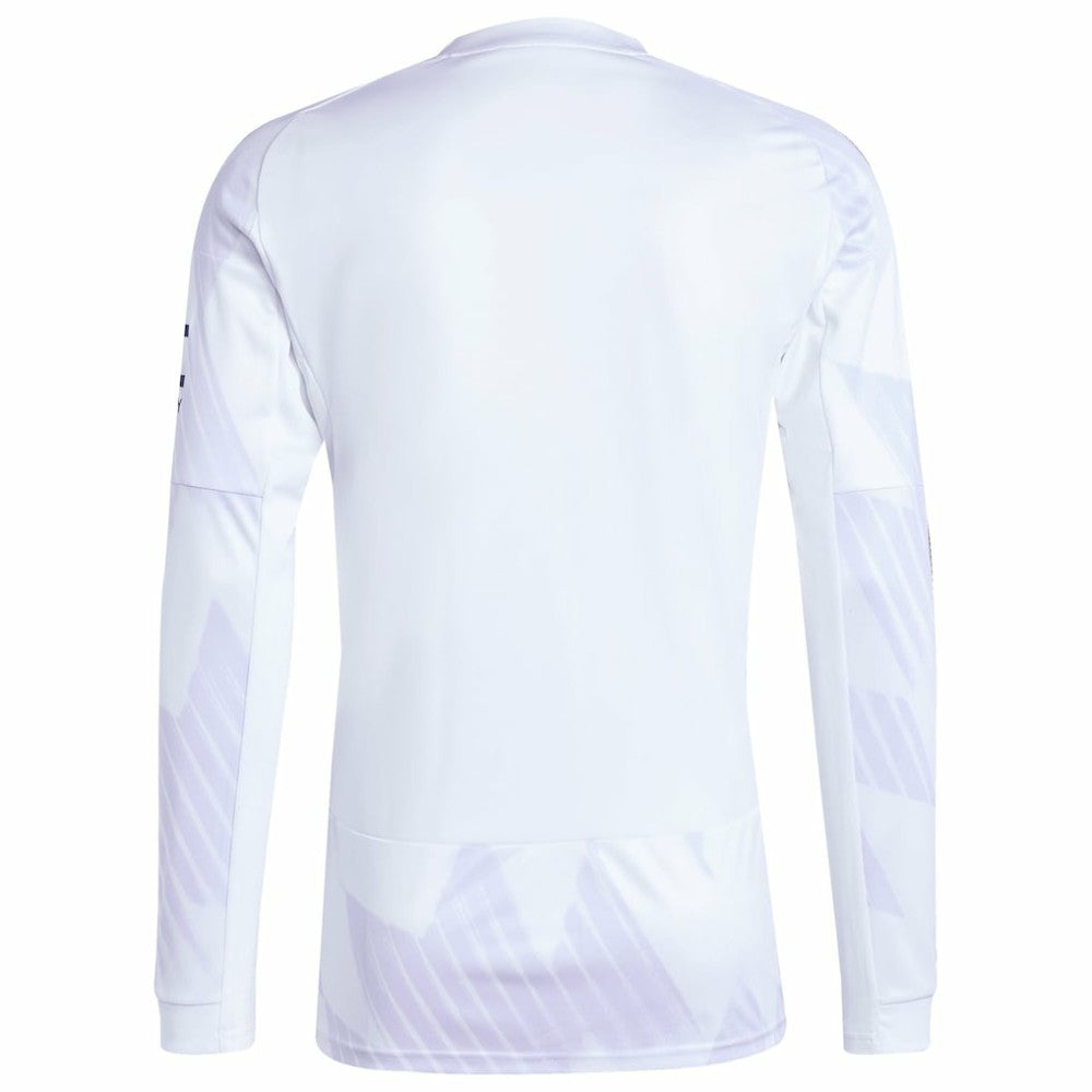 Adidas - Manchester United 2025/26 Away Replica Long Sleeve Jersey - White
