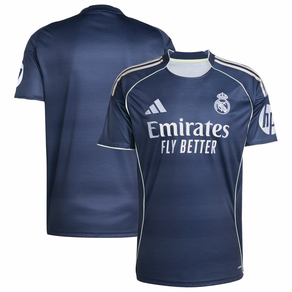Adidas - Real Madrid 2025/26 Away Replica Jersey - Blue