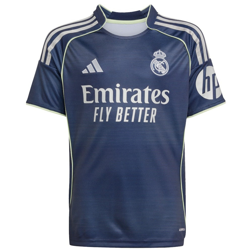 Adidas - Real Madrid Youth 2025/26 Away Replica Jersey - Blue