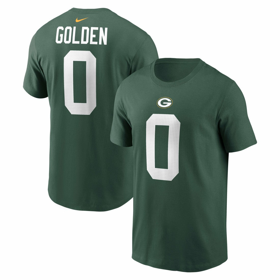 Green Bay Packers 2025 NFL Draft First Round Pick No. 23 Name & Number T-Shirt - Green - Nike