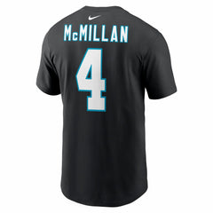 Tetairoa McMillan Carolina Panthers Name & Number T-Shirt - Black - Nike