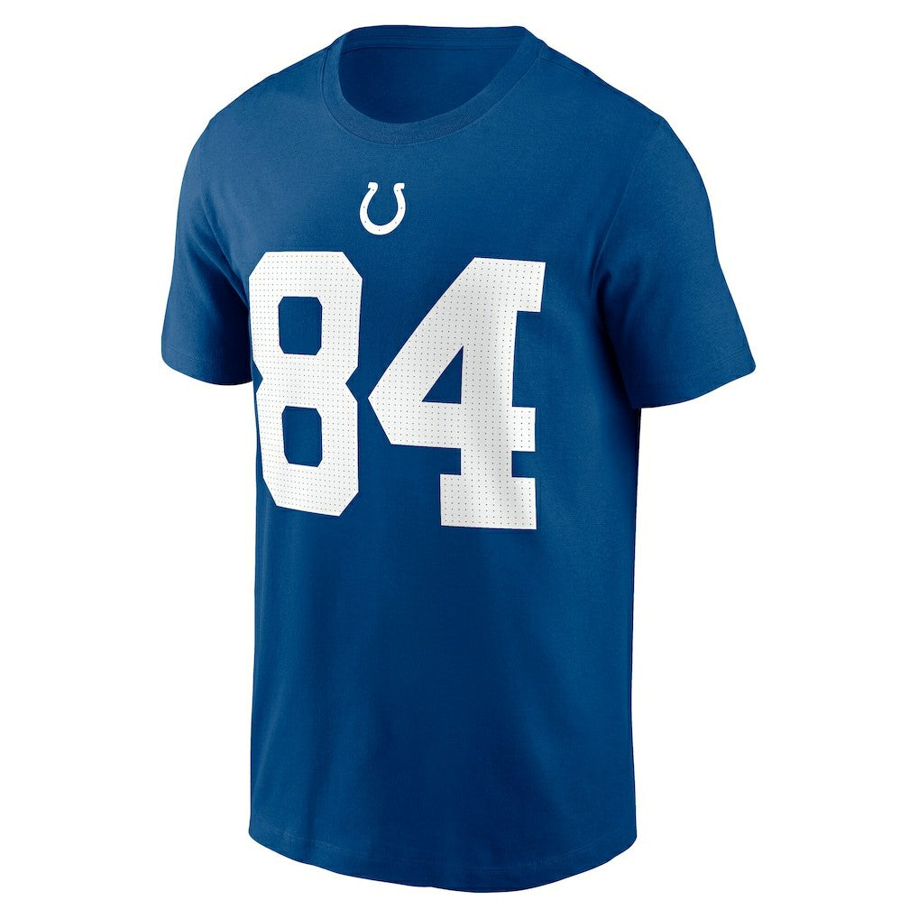 Tyler Warren Indianapolis Colts Name & Number T-Shirt - Royal - Nike