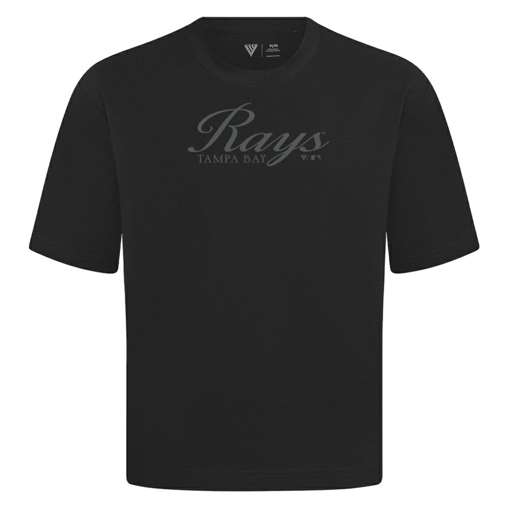 Tampa Bay Rays Levelwear Ethereal Oversized Luxe Signature Knit T-Shirt Online