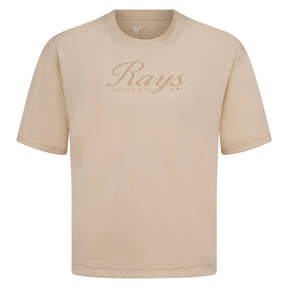 Tampa Bay Rays Levelwear Ethereal Oversized Luxe Signature Knit T-Shirt Near Me