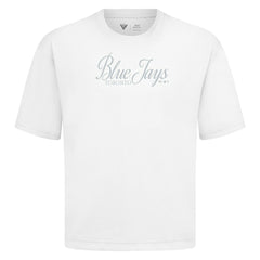 Toronto Blue Jays Levelwear Ethereal Oversized Luxe Signature Knit T-Shirt Near Me