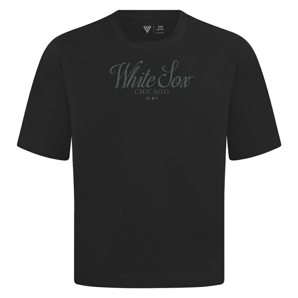 Chicago White Sox Levelwear Ethereal Oversized Luxe Signature Knit T-Shirt Near Me