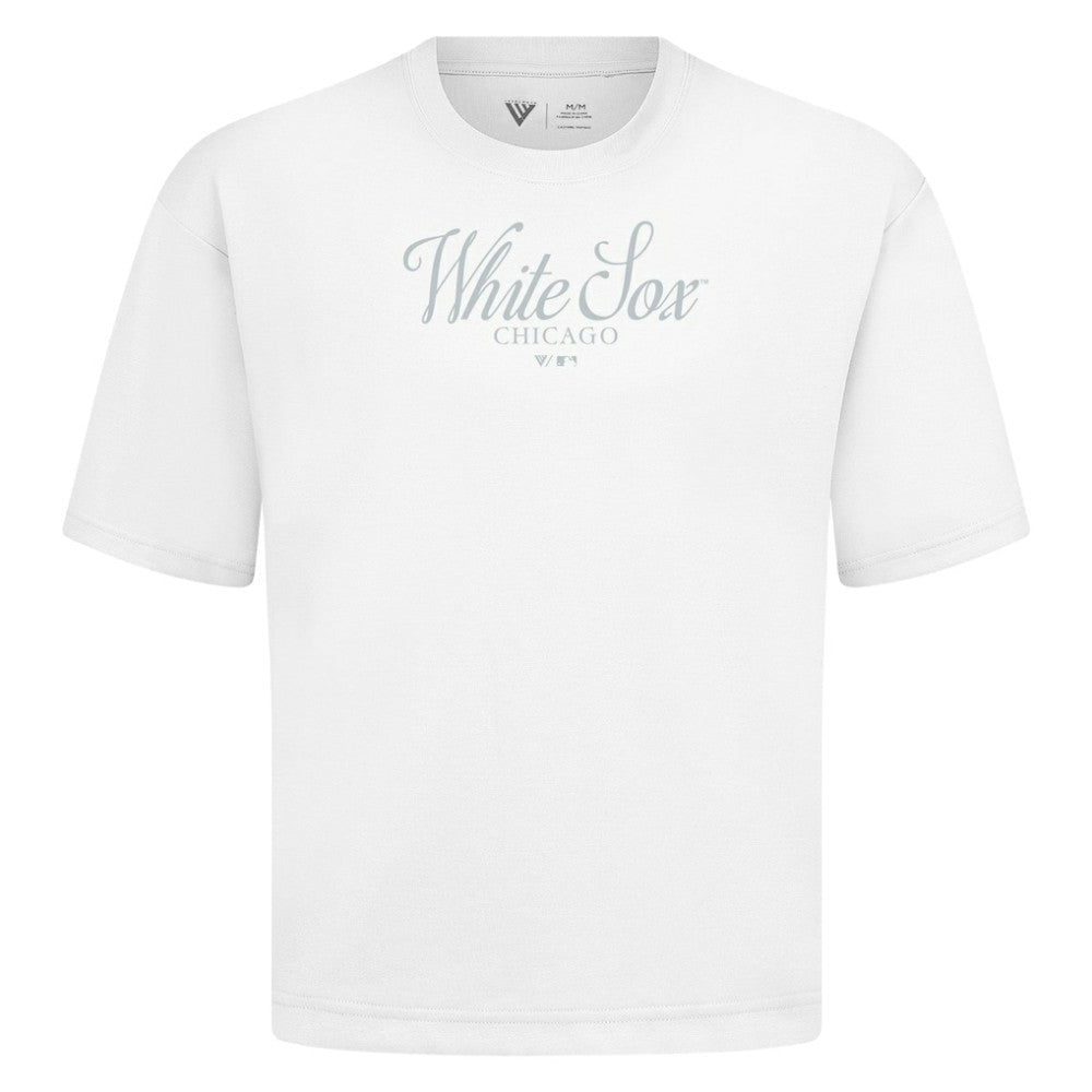 Chicago White Sox Levelwear Ethereal Oversized Luxe Signature Knit T-Shirt Sale