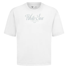 Chicago White Sox Levelwear Ethereal Oversized Luxe Signature Knit T-Shirt Sale