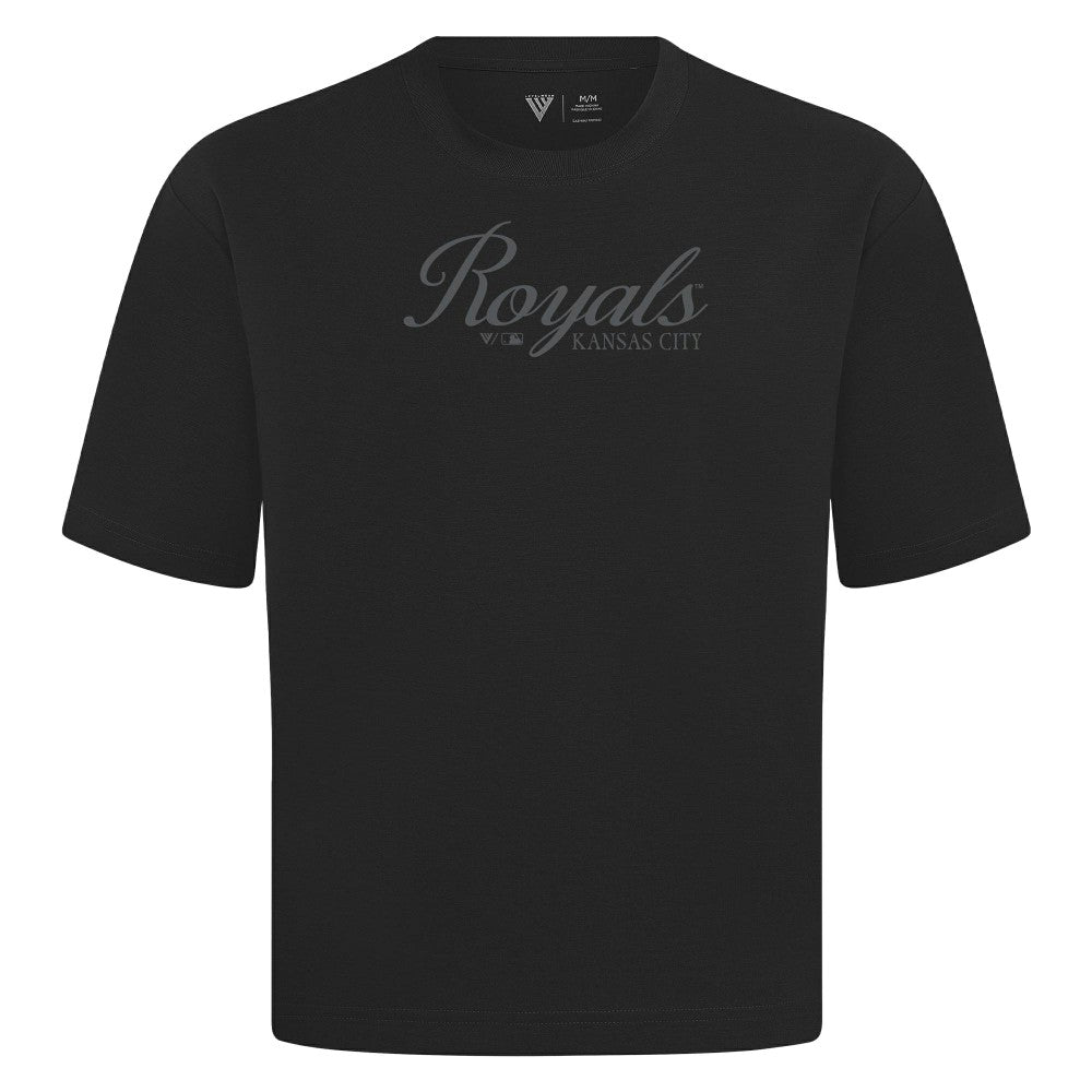 Kansas City Royals Levelwear Ethereal Oversized Luxe Signature Knit T-Shirt Near Me