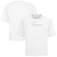 Minnesota Twins Levelwear Ethereal Oversized Luxe Signature Knit T-Shirt Outlet