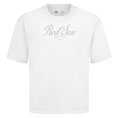Boston Red Sox Levelwear Ethereal Oversized Luxe Signature Knit T-Shirt Online