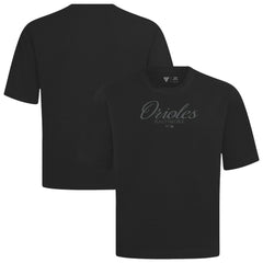 Baltimore Orioles Levelwear Ethereal Oversized Luxe Signature Knit T-Shirt for sale