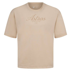 Houston Astros Levelwear Ethereal Oversized Luxe Signature Knit T-Shirt Discount