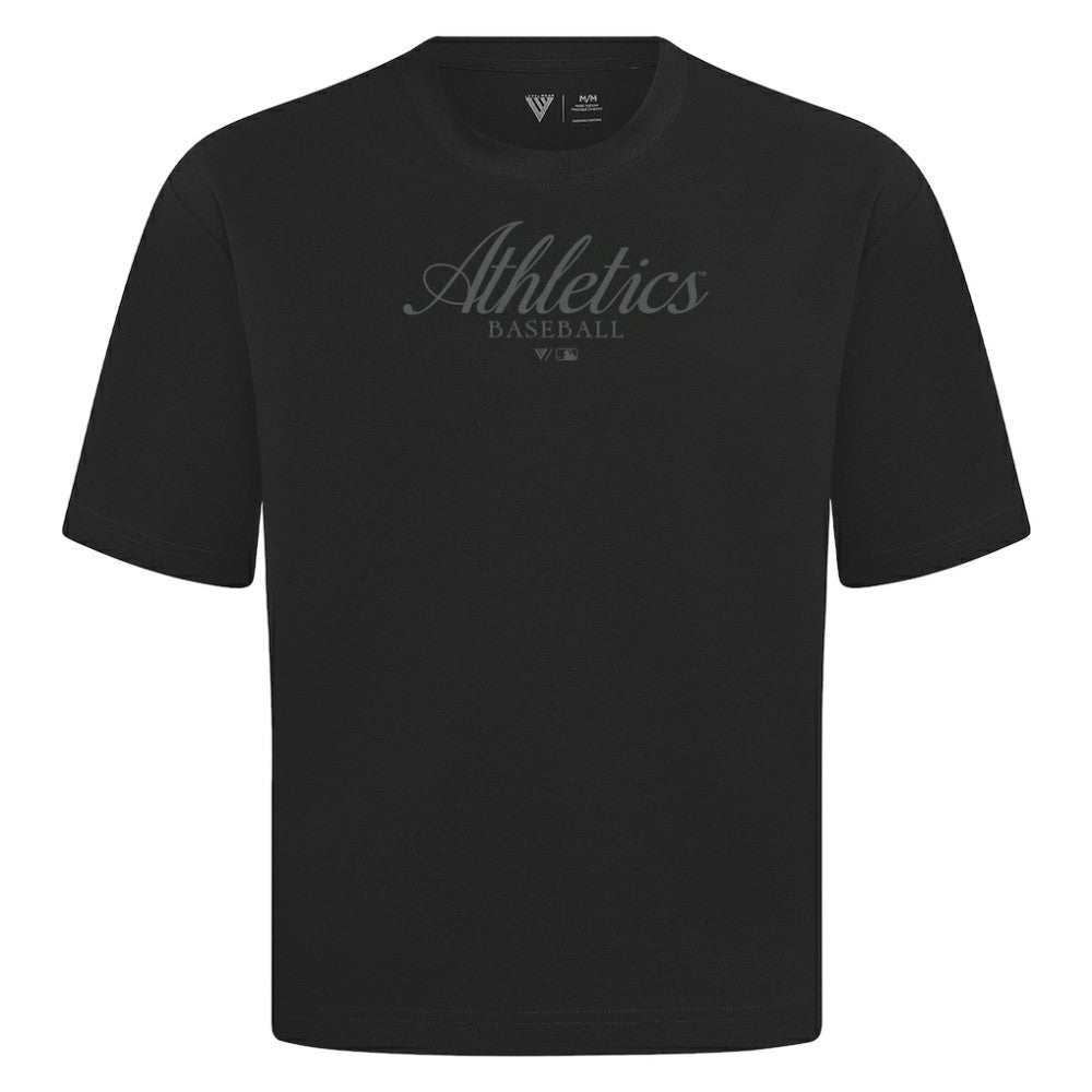 Athletics Levelwear Ethereal Oversized Luxe Signature Knit T-Shirt Outlet