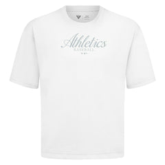 Athletics Levelwear Ethereal Oversized Luxe Signature Knit T-Shirt for sale