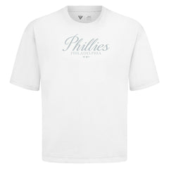 Philadelphia Phillies Levelwear Ethereal Oversized Luxe Signature Knit T-Shirt Online