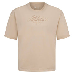 Athletics Levelwear Ethereal Oversized Luxe Signature Knit T-Shirt Near Me
