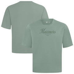 Seattle Mariners Levelwear Ethereal Oversized Luxe Signature Knit T-Shirt Sale