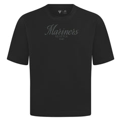 Seattle Mariners Levelwear Ethereal Oversized Luxe Signature Knit T-Shirt Outlet