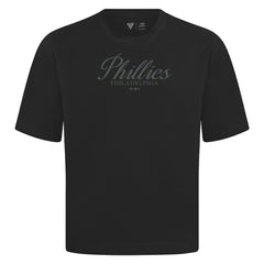 Philadelphia Phillies Levelwear Ethereal Oversized Luxe Signature Knit T-Shirt Near Me