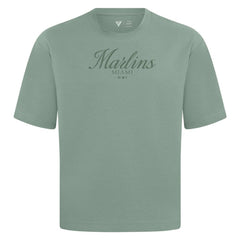 Miami Marlins Levelwear Ethereal Oversized Luxe Signature Knit T-Shirt Online
