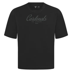 St. Louis Cardinals Levelwear Ethereal Oversized Luxe Signature Knit T-Shirt Online